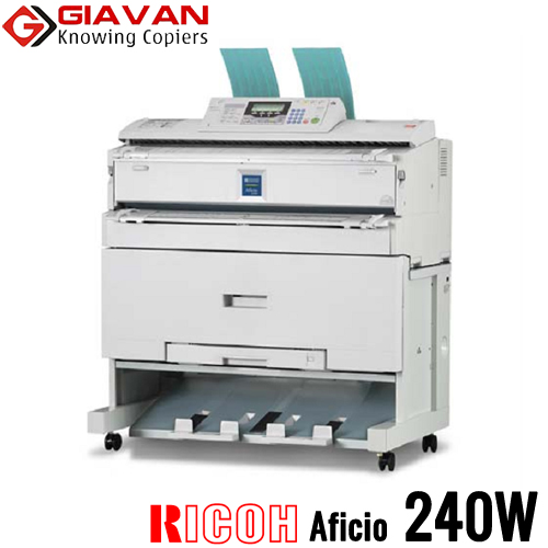 Máy photocopy khổ lớn A0 Ricoh Aficio 240W